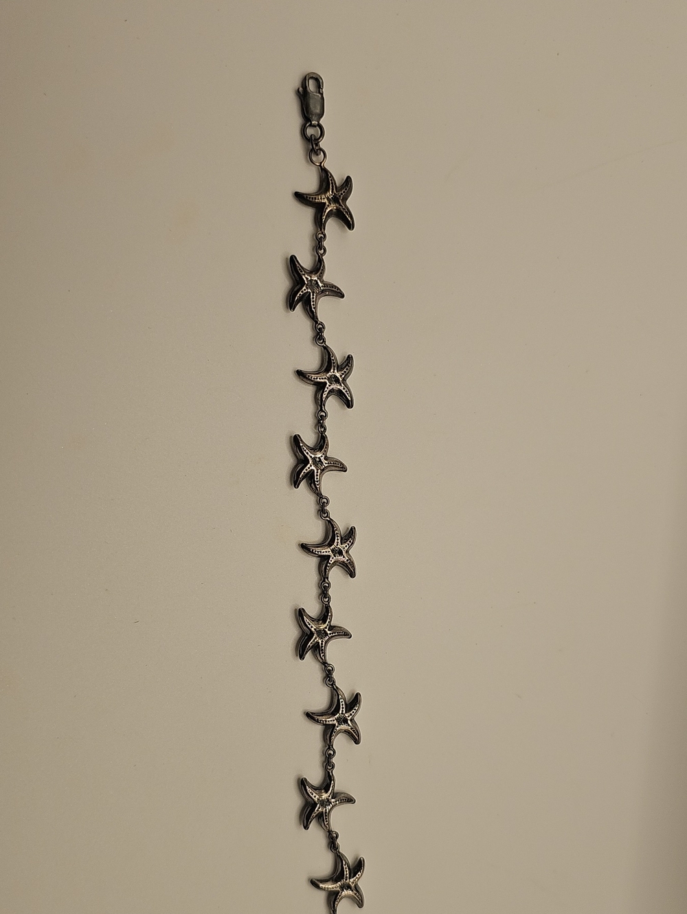 Sterling Silver Starfish Womens Braclet.